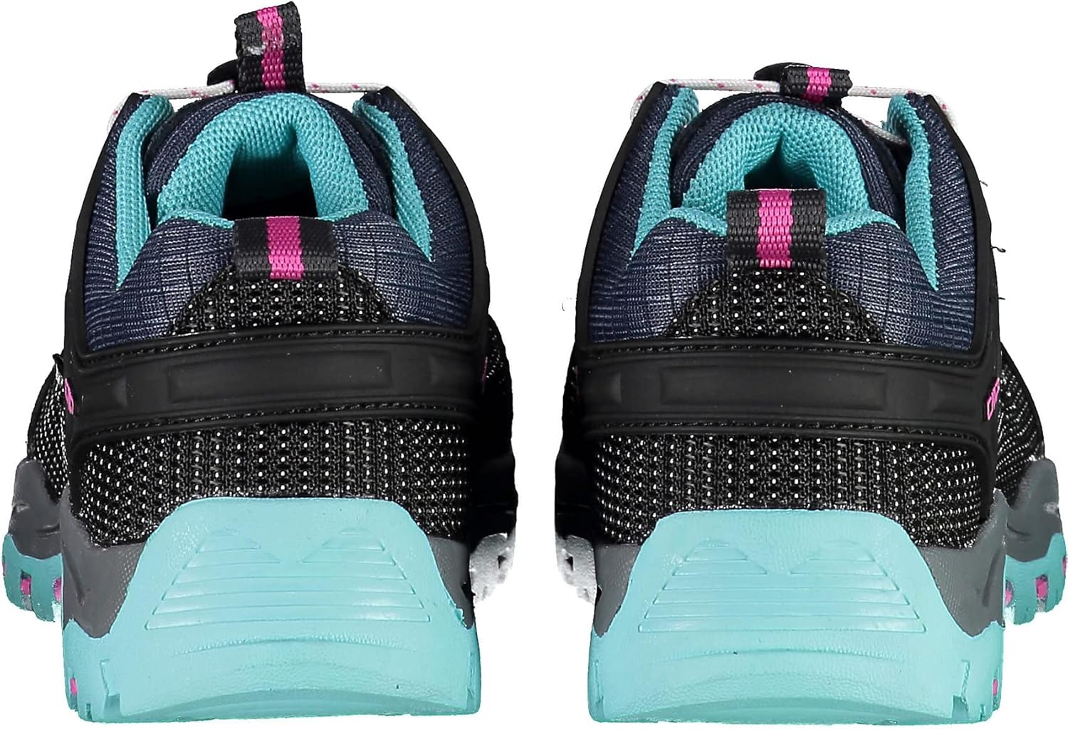 CMP Kids Rigel Low Trekking Shoes WP Chaussures de randonnée unisexes pour enfants, Dark Blue Turquoise B Blue Acqua, 12 UK – Image 7