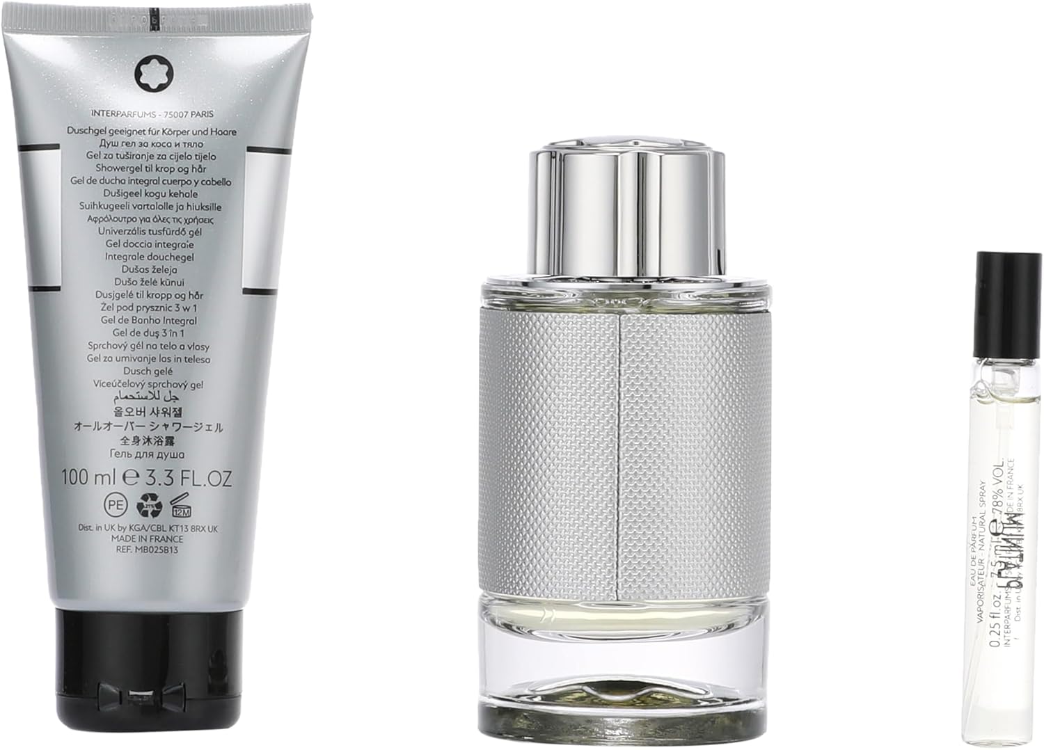 Montblanc Explorer Platinum Eau De Parfum Spray 100ml Coffret 3 Pie - Parfums Homme – Image 3