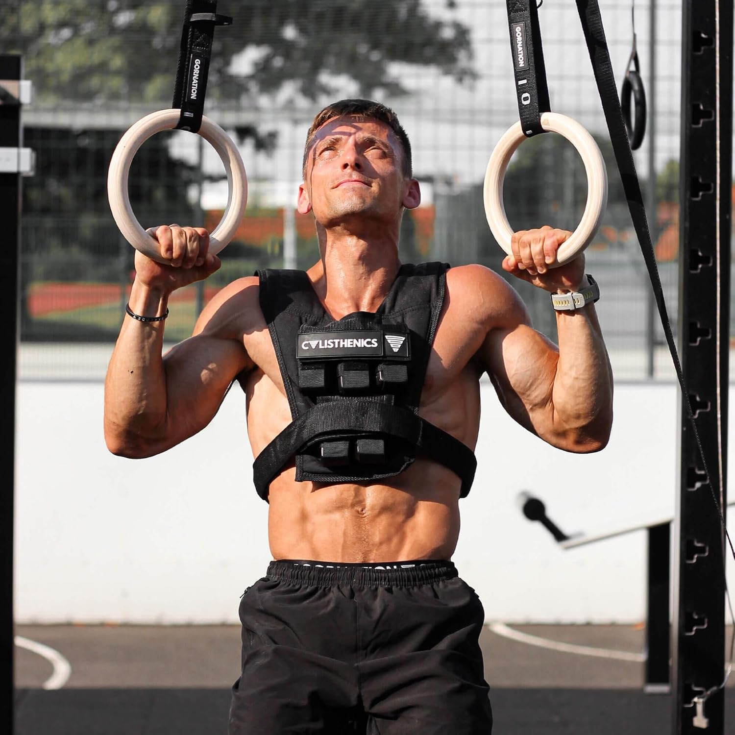 GORNATION Gilet lesté, poids compact réglable pour l'entraînement de force, entraînement de rue, gilet de sport lesté pour hommes et femmes – Image 8