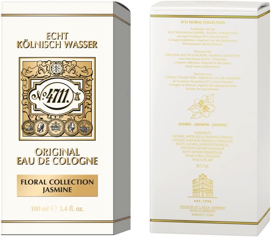 4711 Collection Florale Eau de Cologne Jasmin 100 ml – Image 7