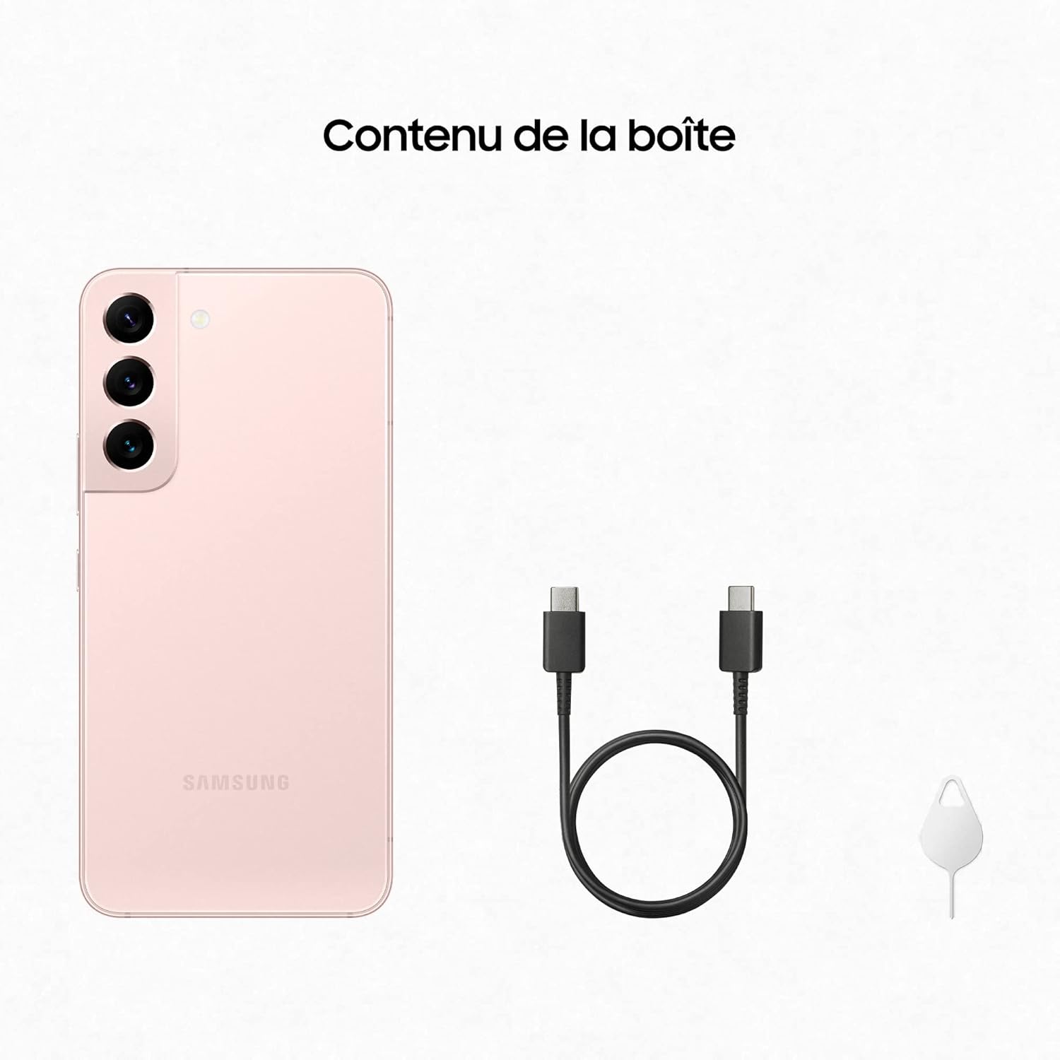Samsung Galaxy S22, Téléphone Portable 5G 256 Go Rose, Carte SIM Non Incluse, Smartphone Android, Version FR – Image 8