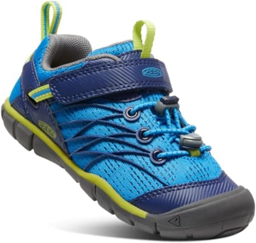 KEEN Chandler Cnx, Baskets Mixte Enfant, Brilliant Blue Blue Depths, 3 UK – Image 3