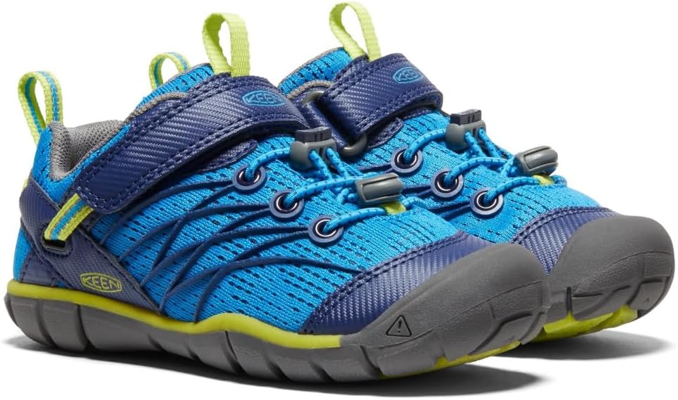 KEEN Chandler Cnx, Baskets Mixte Enfant, Brilliant Blue Blue Depths, 3 UK – Image 8