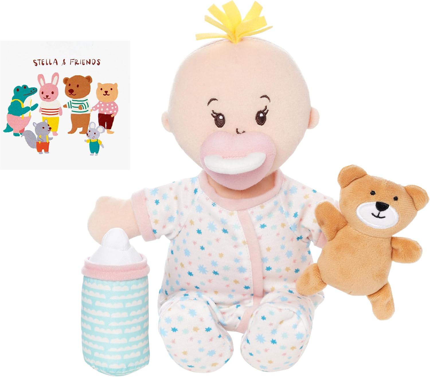 Manhattan Toy Wee Baby Stella Sleepy Time Scents Ensemble de poupée douce de 30,5 cm – Image 3