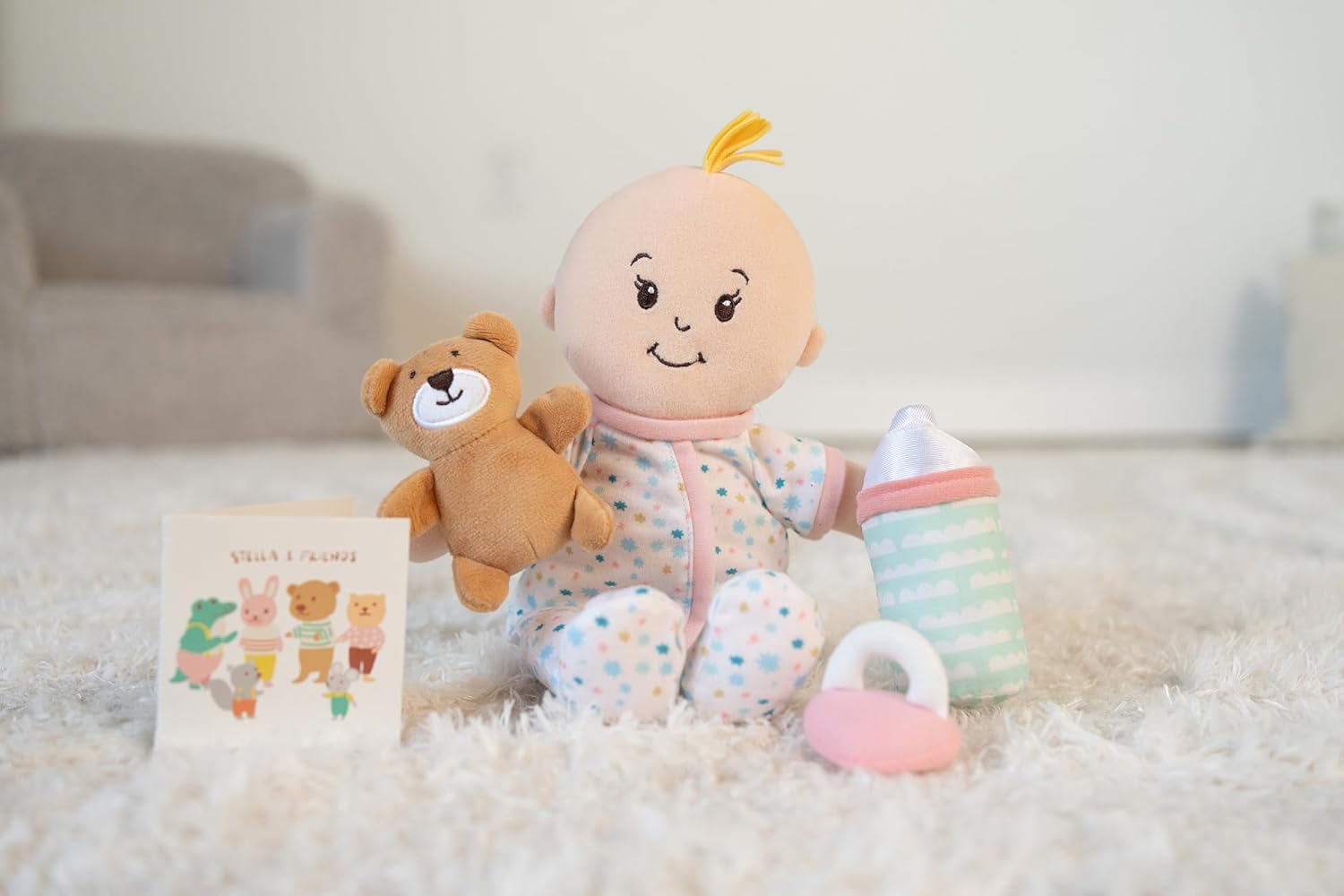 Manhattan Toy Wee Baby Stella Sleepy Time Scents Ensemble de poupée douce de 30,5 cm – Image 4