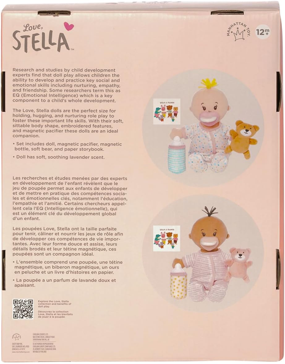 Manhattan Toy Wee Baby Stella Sleepy Time Scents Ensemble de poupée douce de 30,5 cm – Image 6