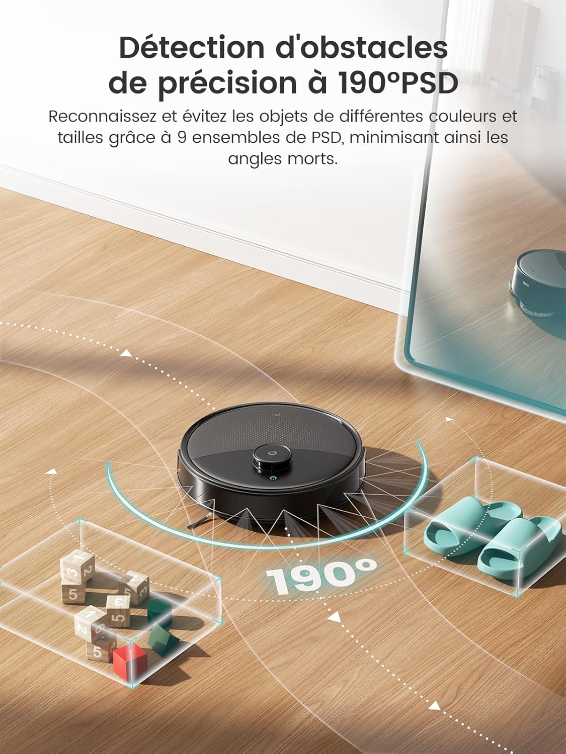 Aspirateur robot Leftant M3 Max-B – Image 9
