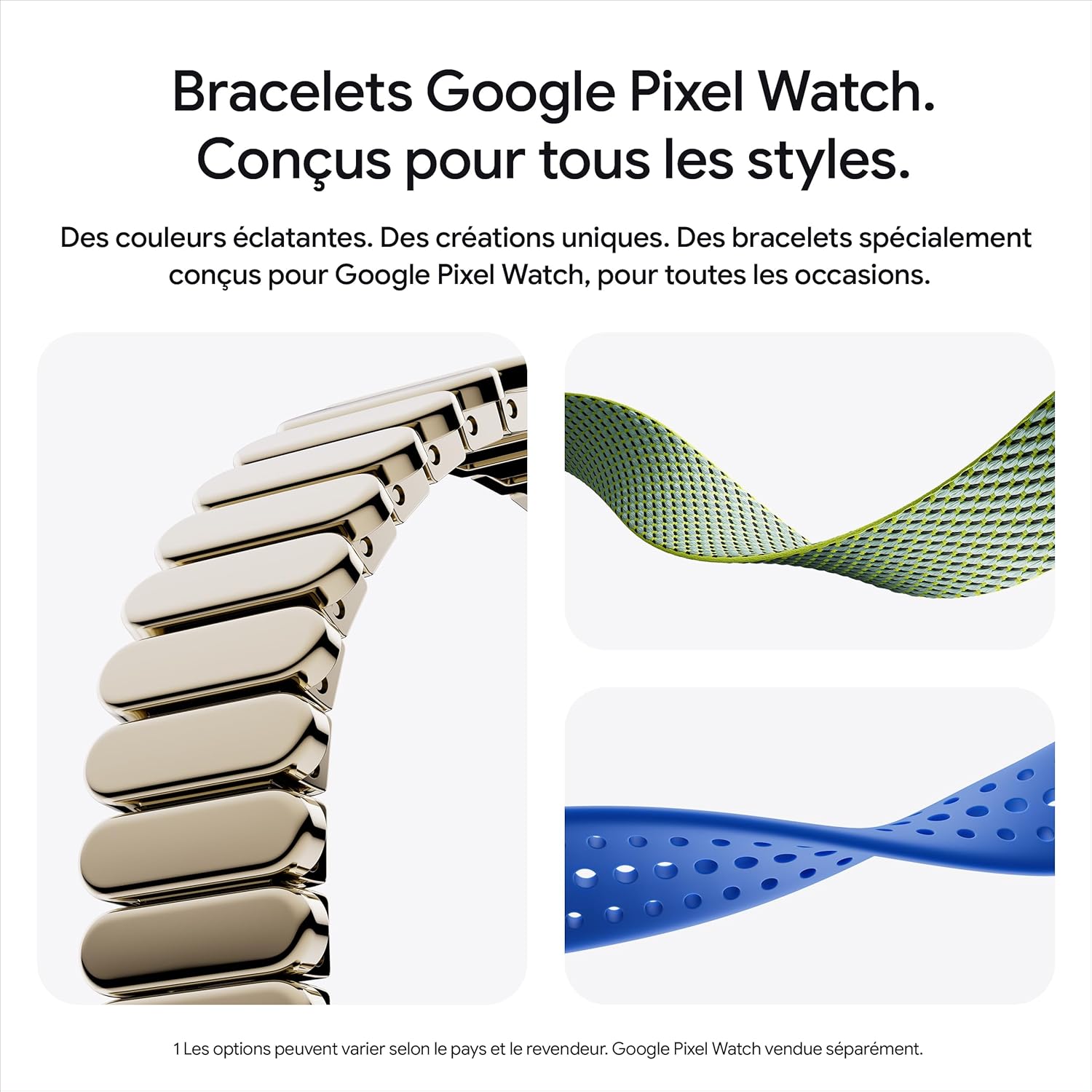Google Pixel Watch 4 (41 mm) - Montre intelligente Android, suivi complet des données de santé et de remise en forme - Boîtier en aluminium noir mat - Bracelet sport noir volcanique - LTE – Image 12