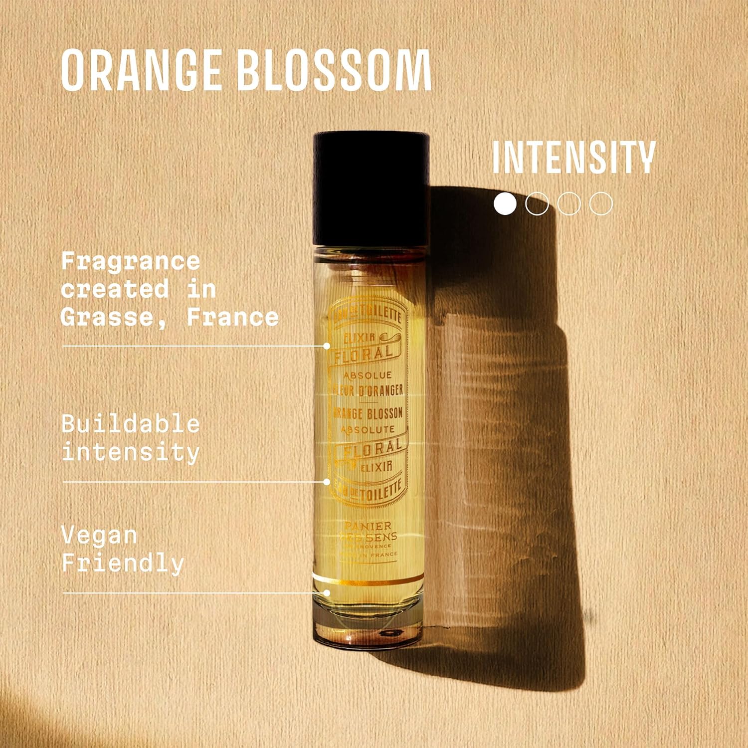 Fleur d'Oranger - Eau de Toilette pour Femme - Panier des Sens - Parfum Femme Corps & Cheveux - Parfum Doux & Miel - Cadeau Femme - Absolues de Parfum Made in France - 50 ml – Image 3