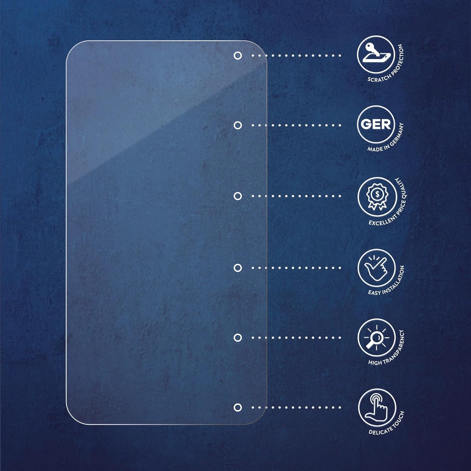 Savvies Protections d'écran pour montre intelligente Mutoy 1,83 pouces 6 pièces ultra transparentes – Image 4