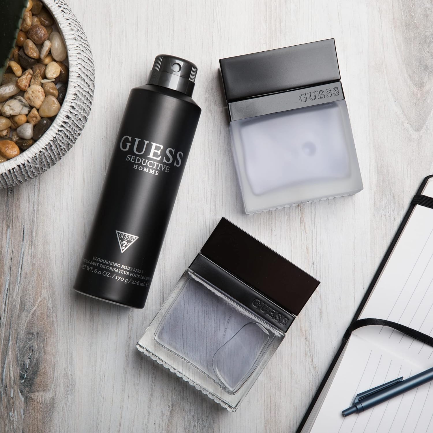 GUESS Seductive, Eau de Toilette, Parfum Homme, Oriental Boisé, Parfum Élégant Longue Durée, 30 ml – Image 5
