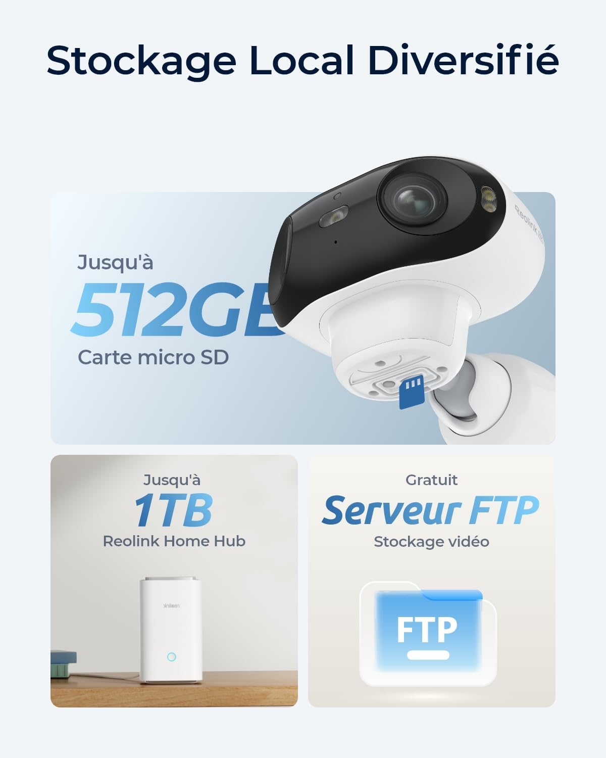 Reolink Caméra solaire extérieure WiFi sans fil 180° 4K avec vision nocturne ColorX et double assemblage d'image, WiFi 2,4/5 GHz, détection de personne/véhicule/animal, Argus 4 Pro + panneau solaire – Image 8