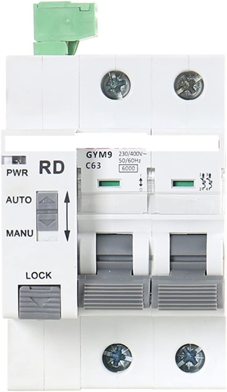 Disjoncteur Rail DIN Gym9 2p MCB avec dispositif de réenclenchement automatique Disjoncteur à réinitialisation automatique Smart Home 6 3a McB Auto -Reclosser (2pmcb40a) – Image 2