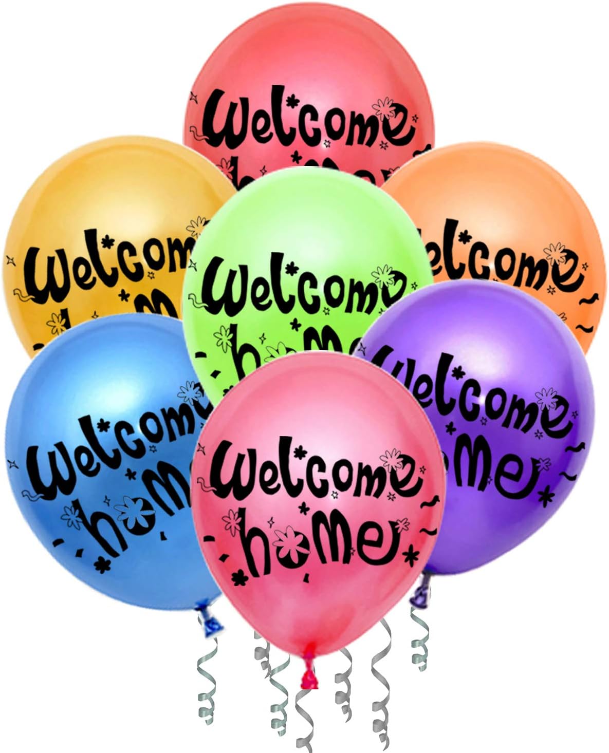 FACHY Décoration de Bienvenue à la Maison Ballons Mixtes tropicaux de Bienvenue à la Maison pour la décoration de la Maison Fournitures de fête de Famille (21 pièces) – Image 2