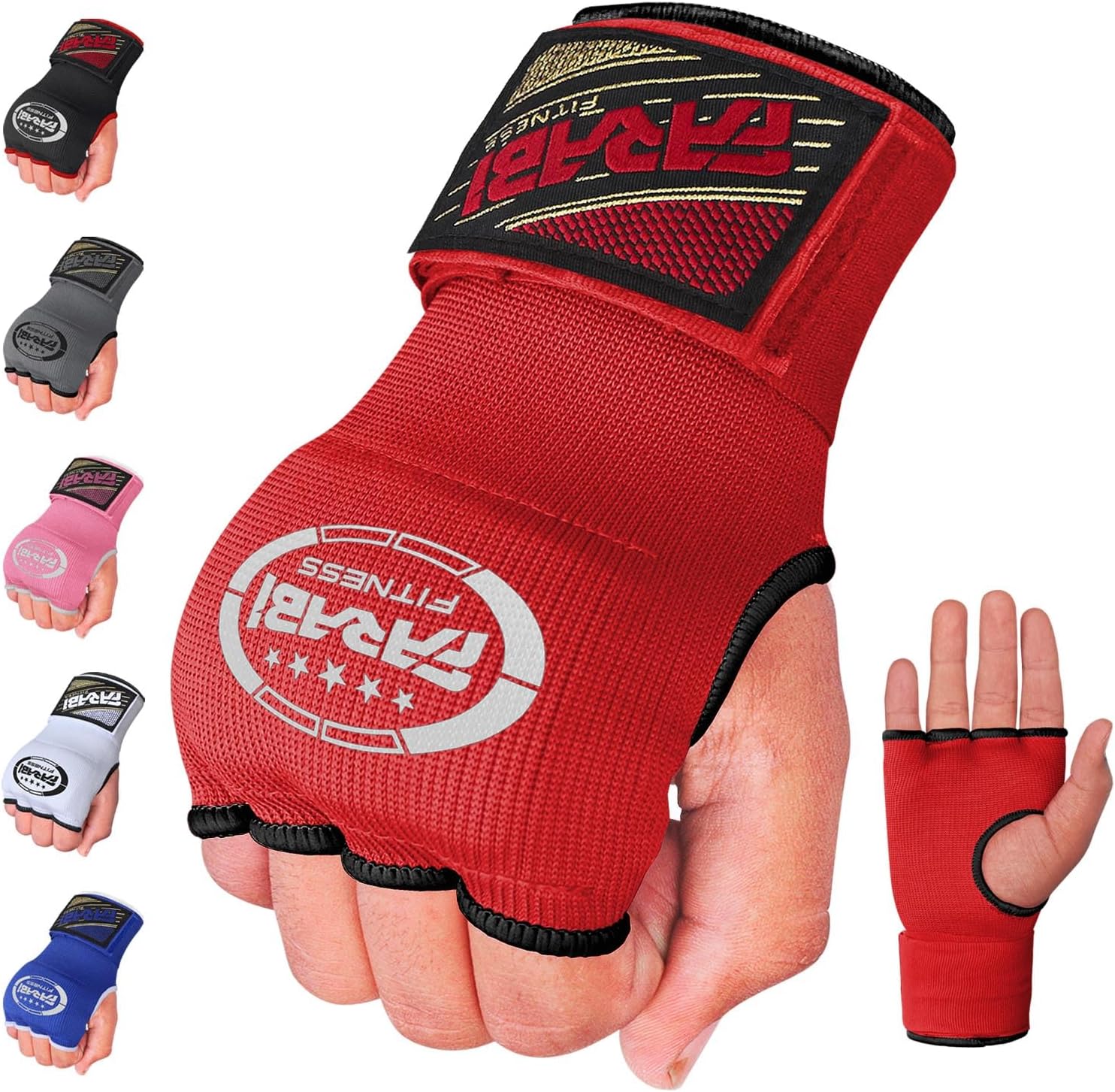 Farabi Sports Bandes de boxe pour enfants Sous-gants pour hommes et femmes | Bandage d'entraînement MMA Muay Thai – Image 2