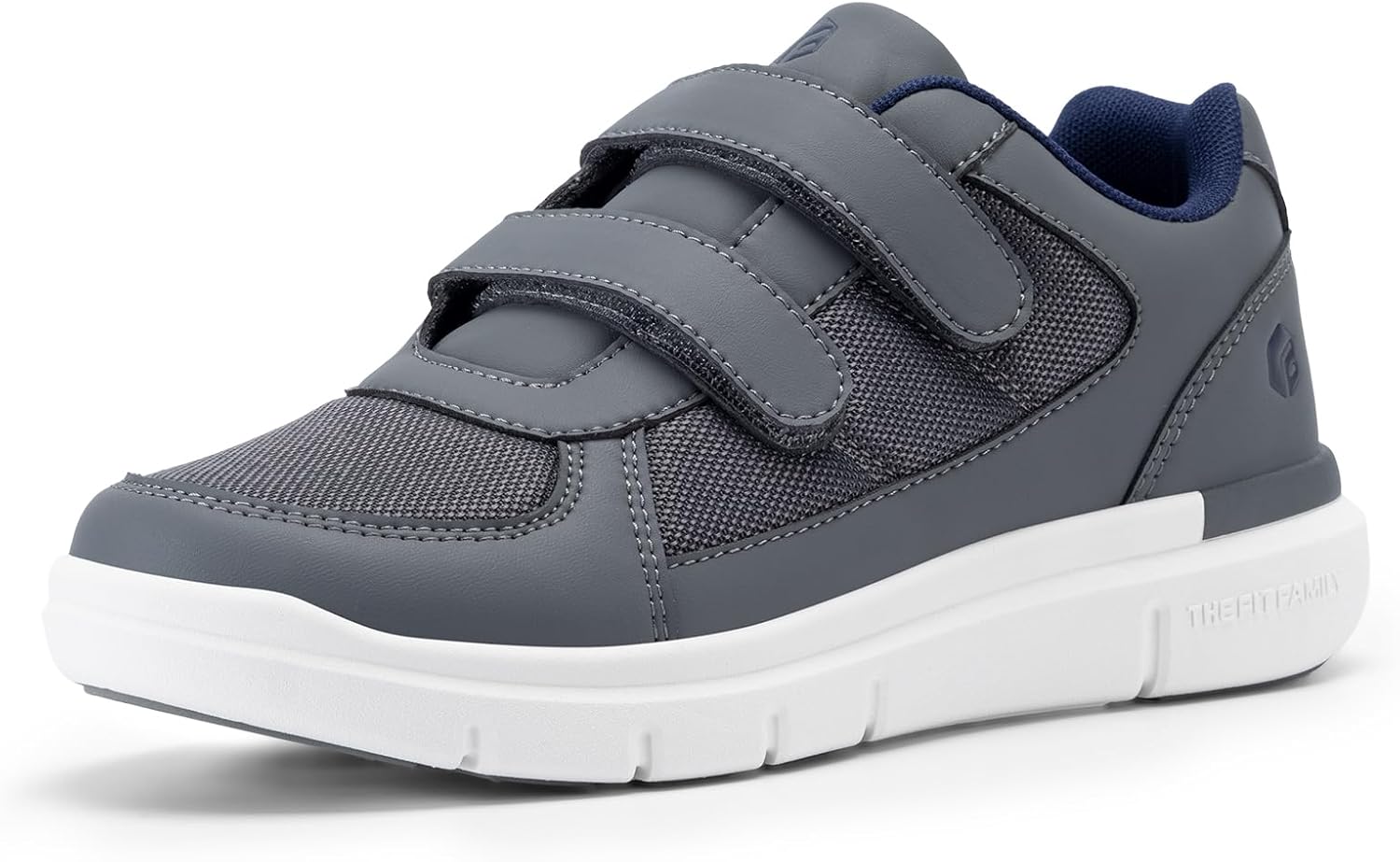 FitVille Chaussures Larges pour Hommes Basket Scratch Confortables Chaussures de Marche pour Pieds Sensibles – Image 2