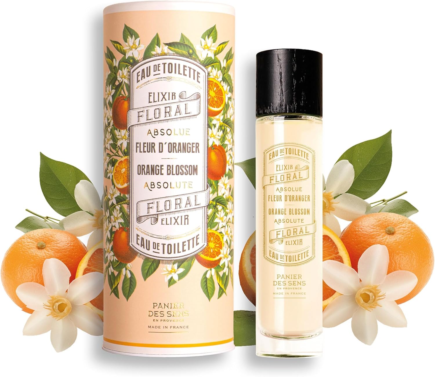 Fleur d'Oranger - Eau de Toilette pour Femme - Panier des Sens - Parfum Femme Corps & Cheveux - Parfum Doux & Miel - Cadeau Femme - Absolues de Parfum Made in France - 50 ml – Image 2