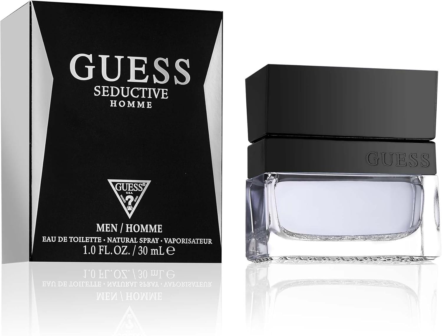 GUESS Seductive, Eau de Toilette, Parfum Homme, Oriental Boisé, Parfum Élégant Longue Durée, 30 ml – Image 2