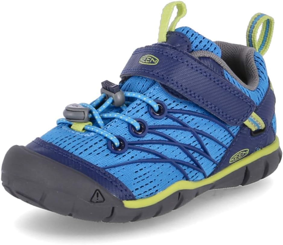 KEEN Chandler Cnx, Baskets Mixte Enfant, Brilliant Blue Blue Depths, 3 UK – Image 2