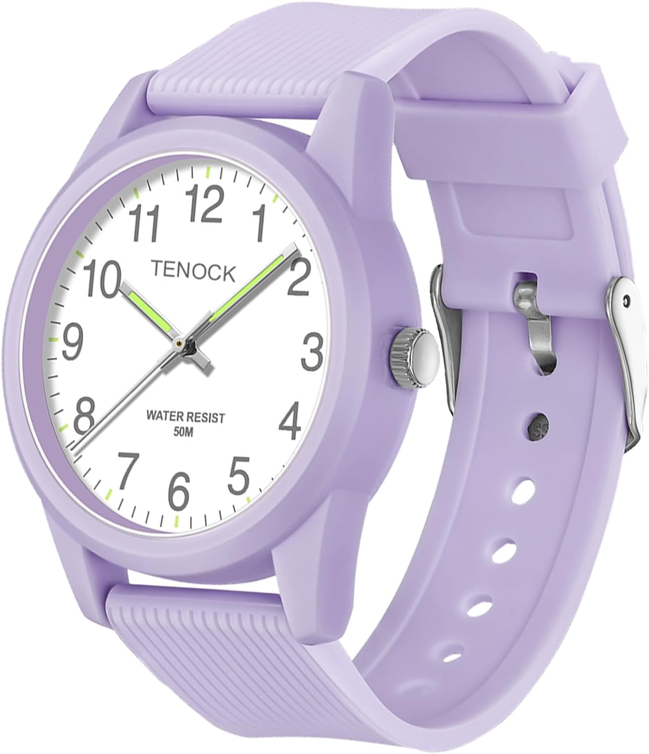 Montre pour enfants étanche jusqu'à 50 m – Apprentissage de l'heure facile à lire pour garçons et filles de 4 à 12 ans – Excellent cadeau d'anniversaire – Image 2