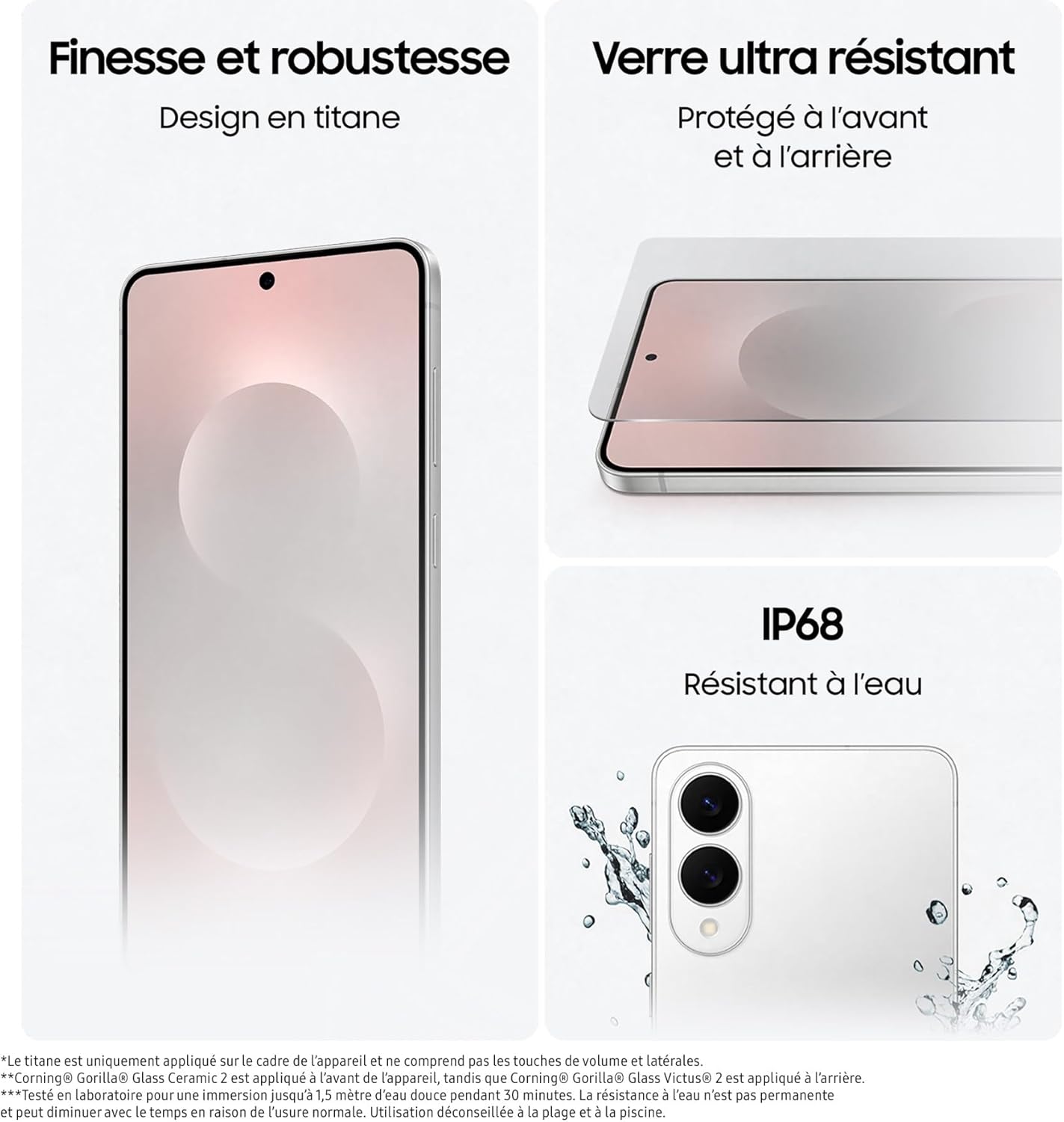 Samsung Galaxy S25 Edge, Smartphone Android 5G avec Galaxy AI, 512 Go, Chargeur Secteur Rapide 25W Inclus, Smartphone Débloqué, Noir Titane Absolu, Version FR – Image 7