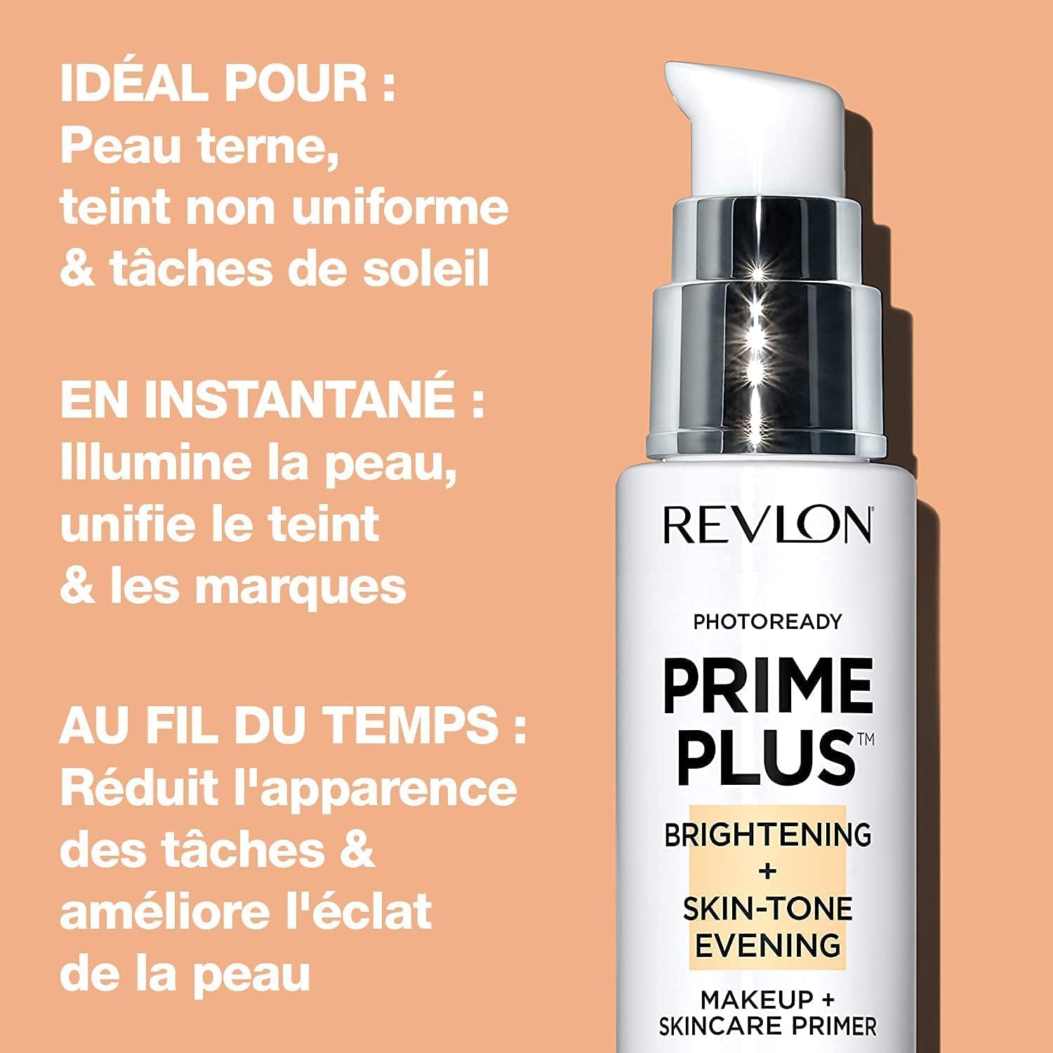 Revlon PhotoReady Prime Plus, base de maquillage et de soin, éclat et correcteur, base de maquillage - 30 ml – Image 5