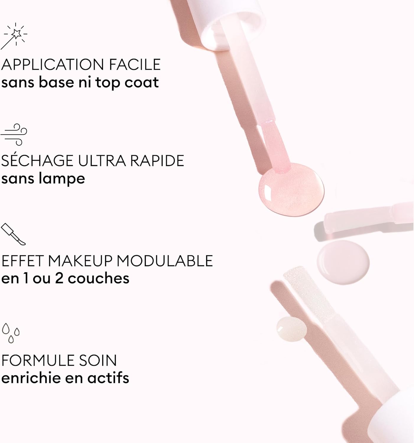 Manucurist - Vernis à Ongles Bio-Sourcé Active Blur Blur (Rose Poudré Mat) - Vernis Perfecteur Durcissant, Effet Velours Rose Mat, Soin des Ongles Fortifiant & Lissant – Image 6