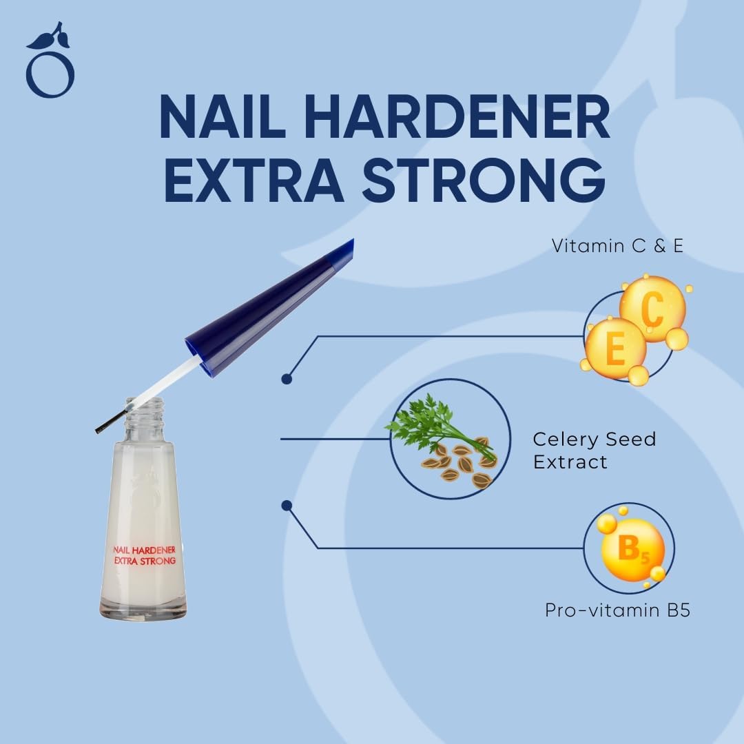Herome Combi-Pack Durcisseur d’ongles extra fort et huile nourrissante pour ongles – 2 x 10 ml. – Image 4