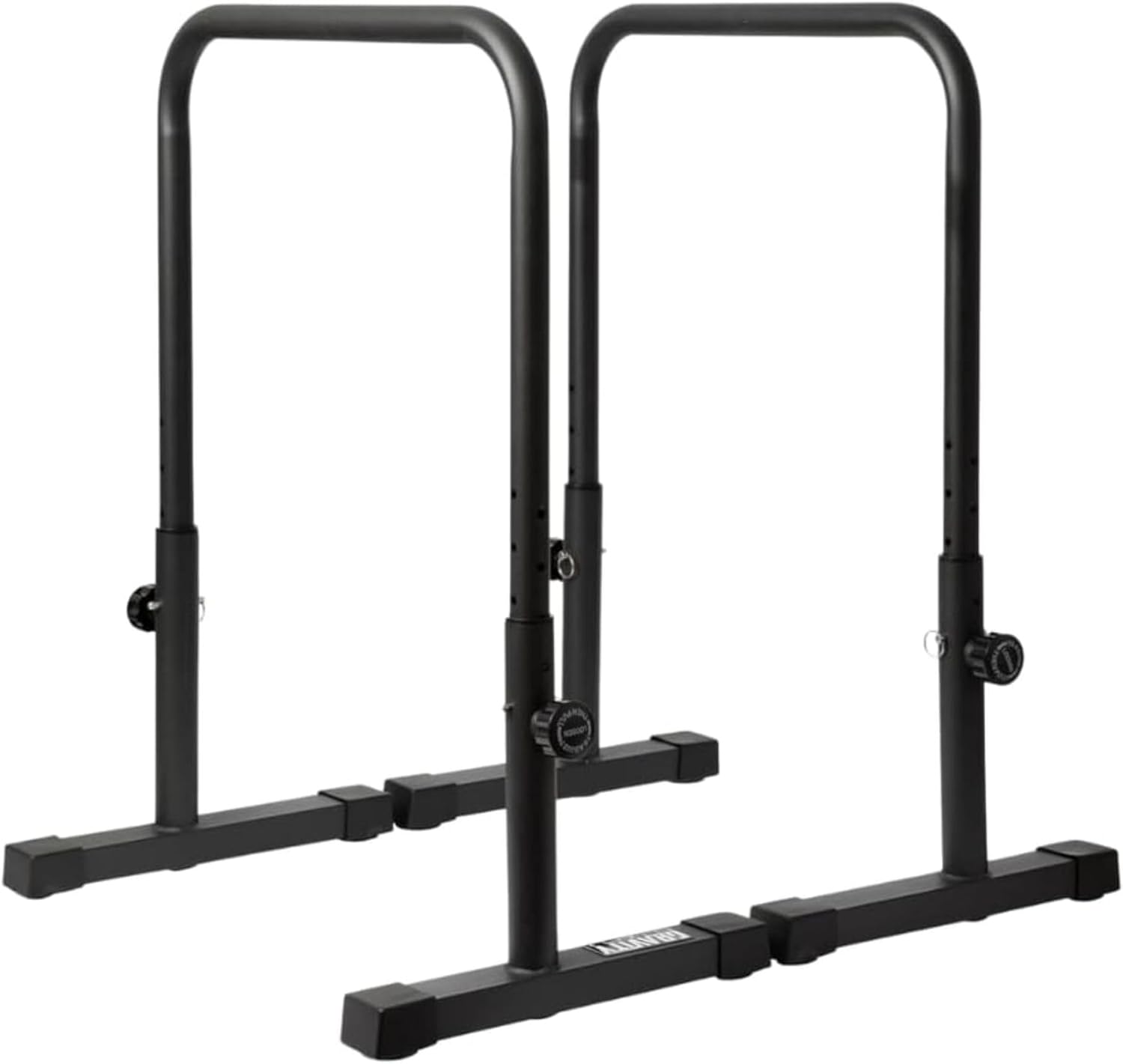 Gravity Fitness XL Dips Bars – Meilleures parallettes pour la callisthénie, la maison et la salle de sport – Barres réglables de 38 mm pour les dips, l'entraînement callisthénique, Parallettes Fitness – Image 2