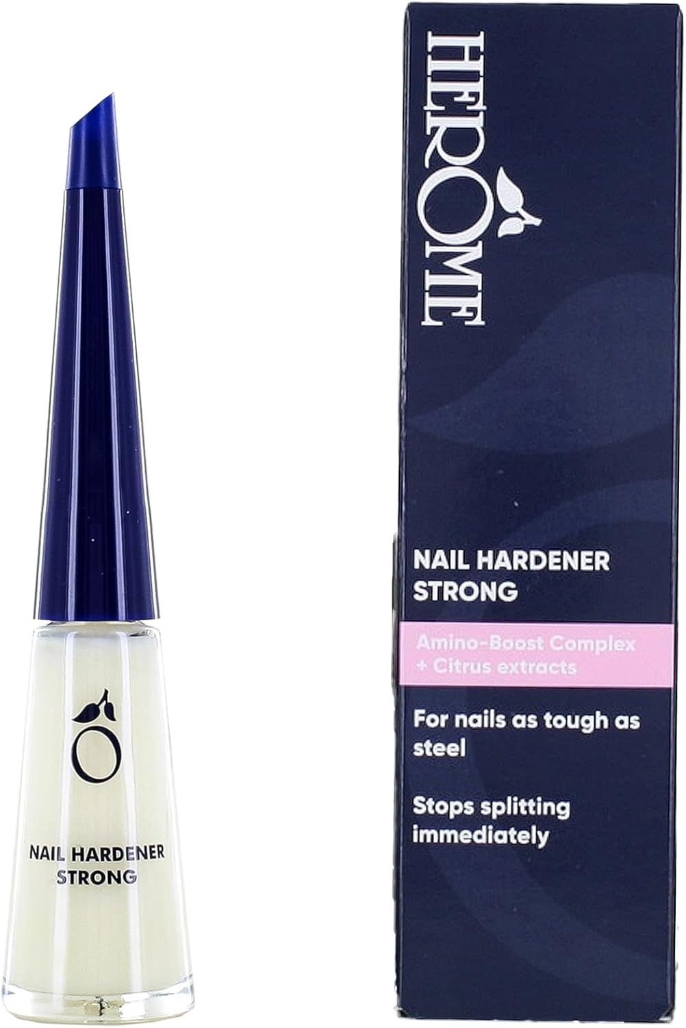 Herome Strong Nail Hardener - Numéro 1 depuis 1982 ! - Garantit des ongles longs et forts en 30 jours (Nail Hardener Strong) - 10 ml. – Image 2