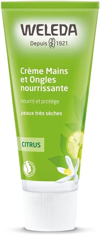 WELEDA - Crème Mains et Ongles Nourrissante aux Agrumes - Peaux Très Sèches - Nourrit, Répare et Protège - 50 ml – Image 2