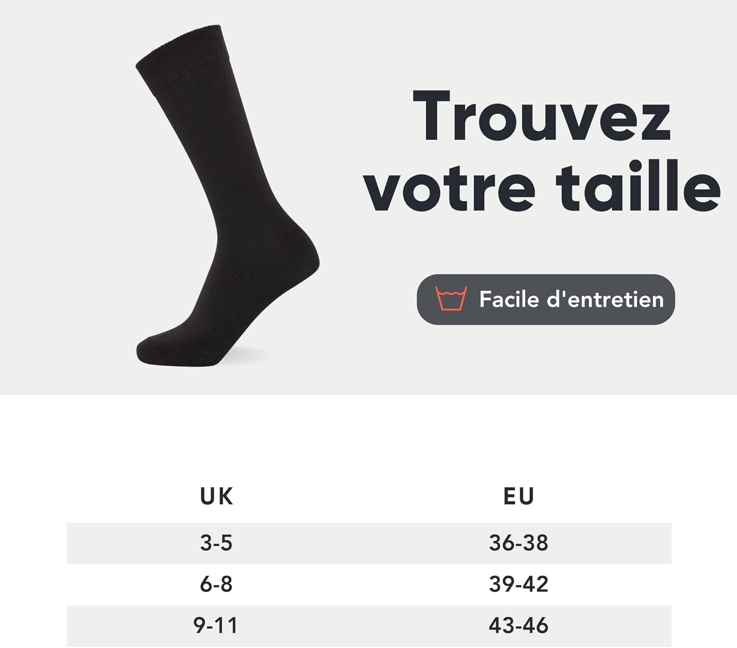 FM London Lot de 12 chaussettes unisexes super douces pour hommes et femmes avec un design respirant et résistant aux odeurs – Image 6