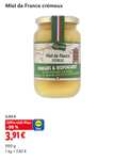 (Lidl+) Crémeux Miel de France – 500g