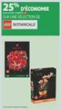 25% de réduction sur une sélection de Lego Botanicals